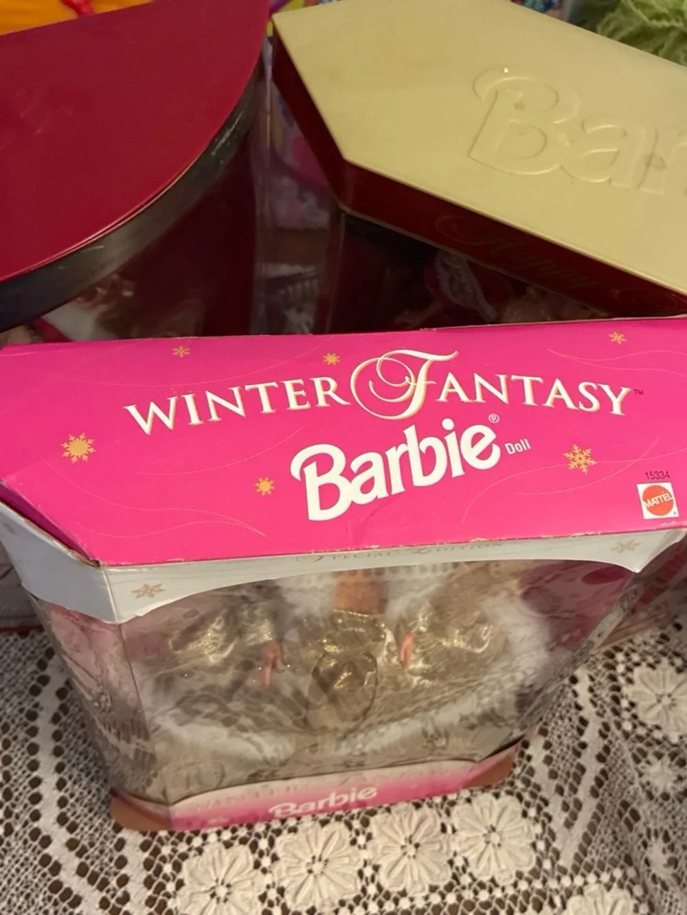 Barbie Gold and White Winter Fantasy Special Edition